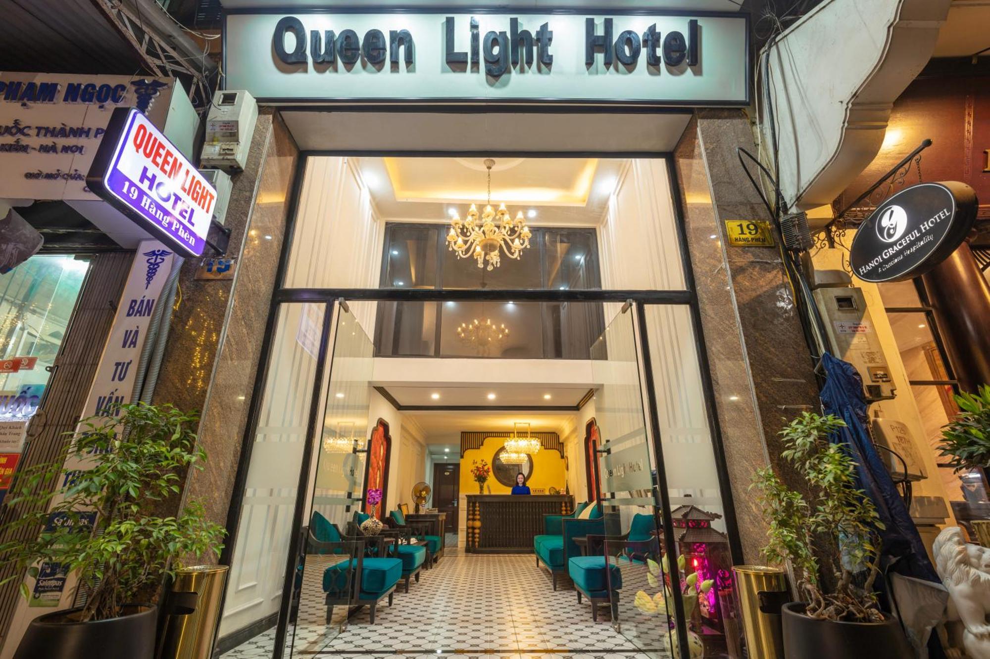 Queen Light Hotel Hanoj Exteriér fotografie